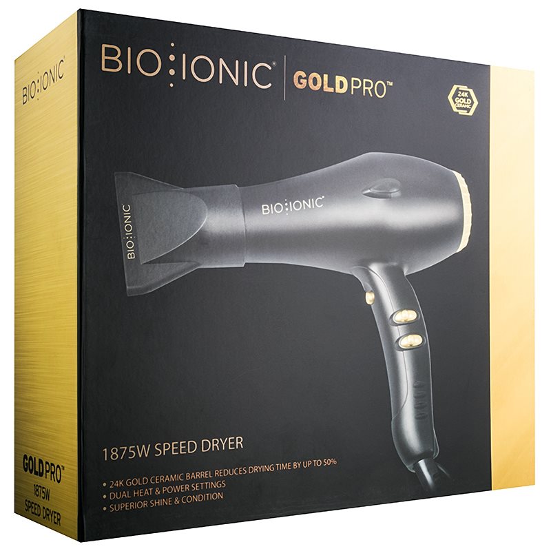 bio ionic goldpro 1875 w speed dryer hair dryer notino co uk bio ionic goldpro 1875 w speed dryer hair dryer notino co uk