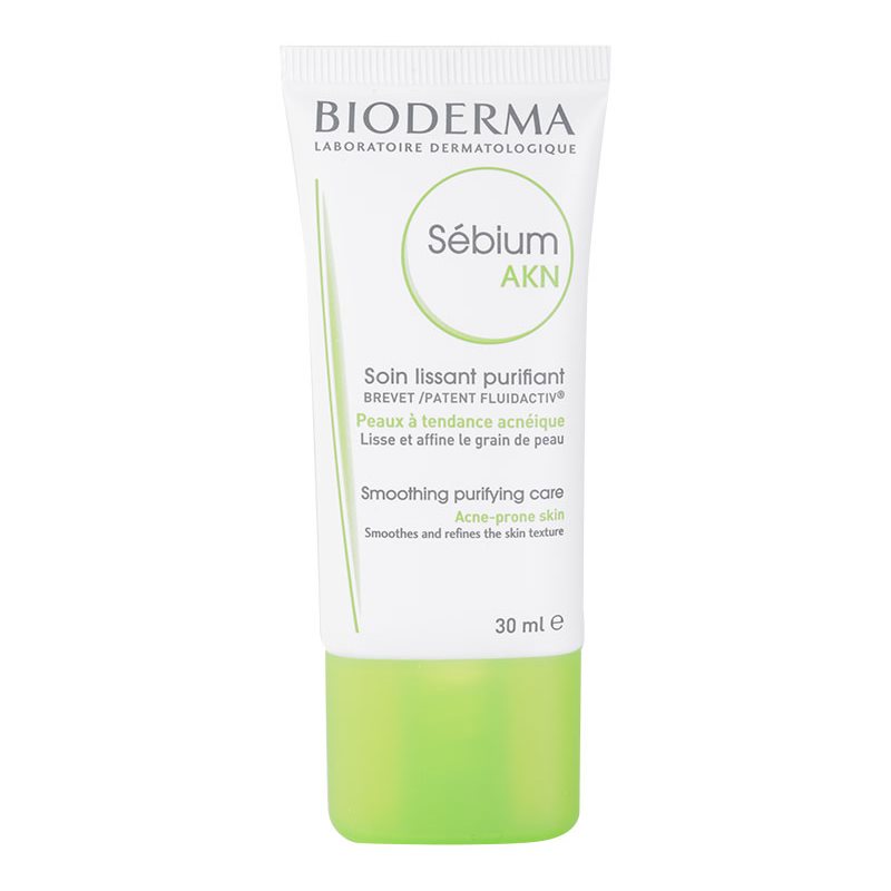 Bioderma Sébium AKN, émulsion visage pour peaux à problèmes, acné ...
