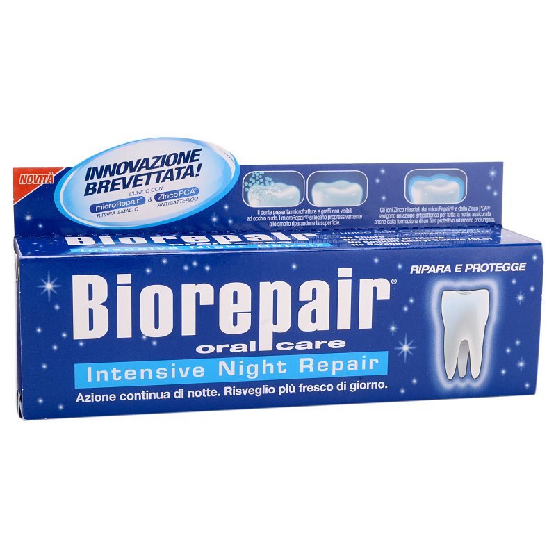 Biorepair Night Care, intenzivní noční péče pro obnovení zubní skloviny ...