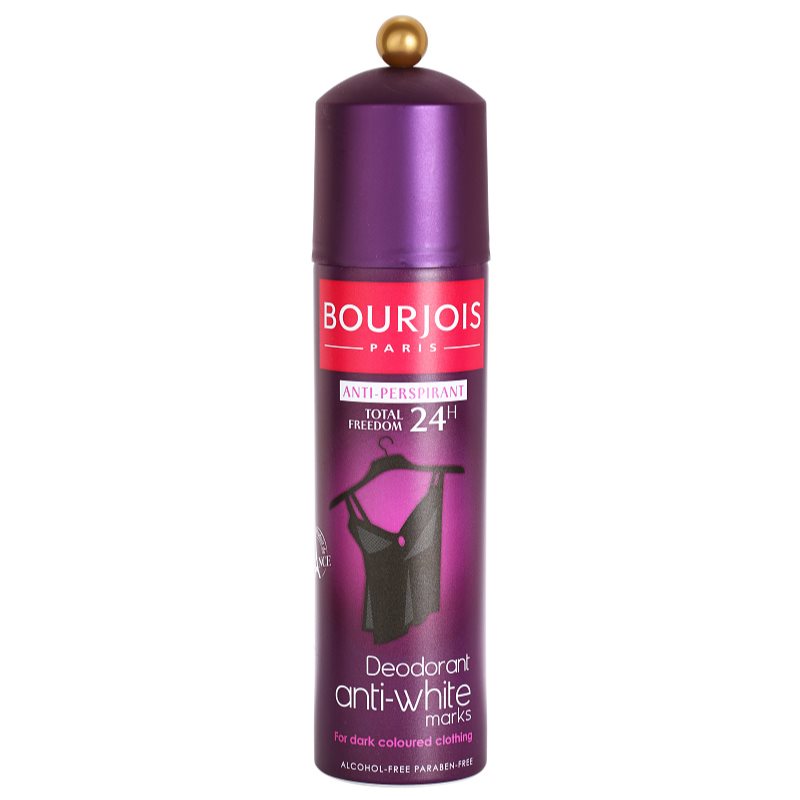 Bourjois Déodorant, deodorant spray antiperspirant impotriva petelor