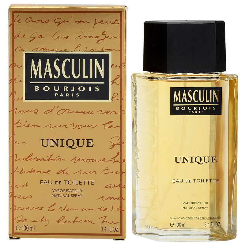 Bourjois Masculin Unique Eau De Toilette Pentru Barbati 100 Ml