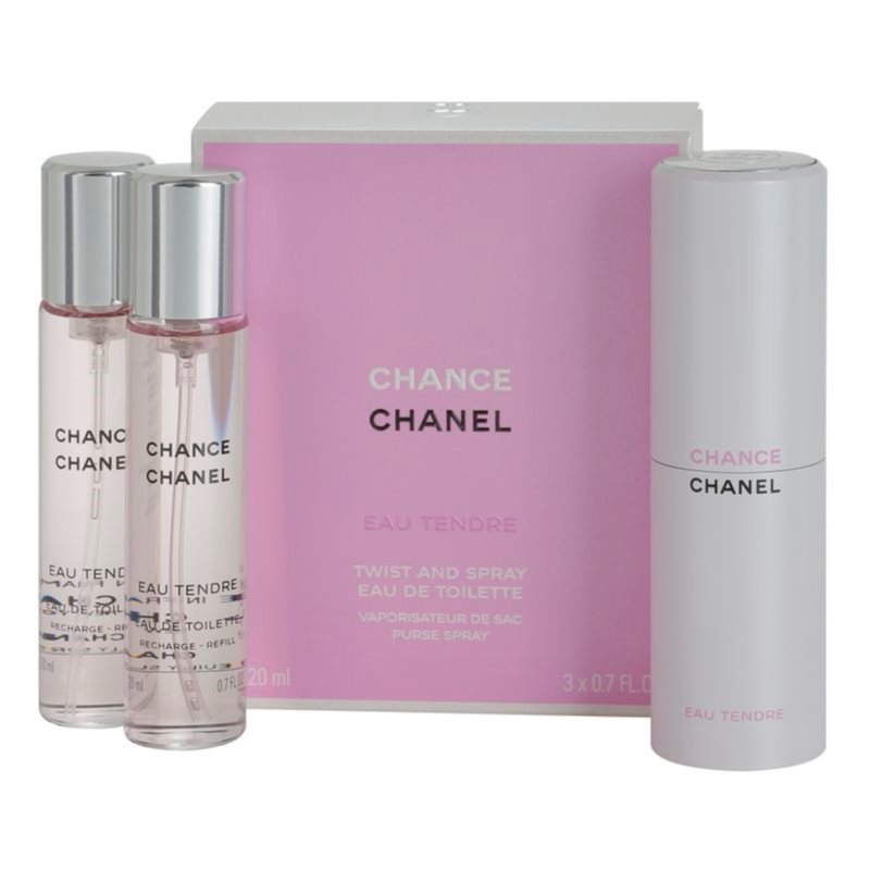 Chanel Chance Eau Tendre, Eau de Toilette for Women 3 x 20 ml (1x ...