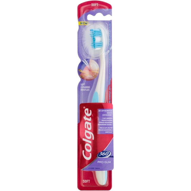 COLGATE 360° PRO GUM Toothbrush for Sensitive Gums Soft | notino.co.uk