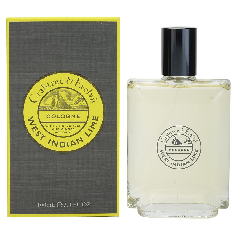 Crabtree & Evelyn West Indian Lime, Eau de Cologne for Men 100 ml