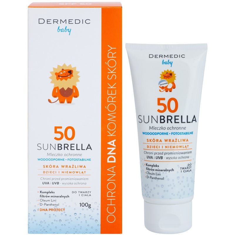 DERMEDIC SUNBRELLA BABY Mineral Suntan Lotion SPF 50 notino.co.uk