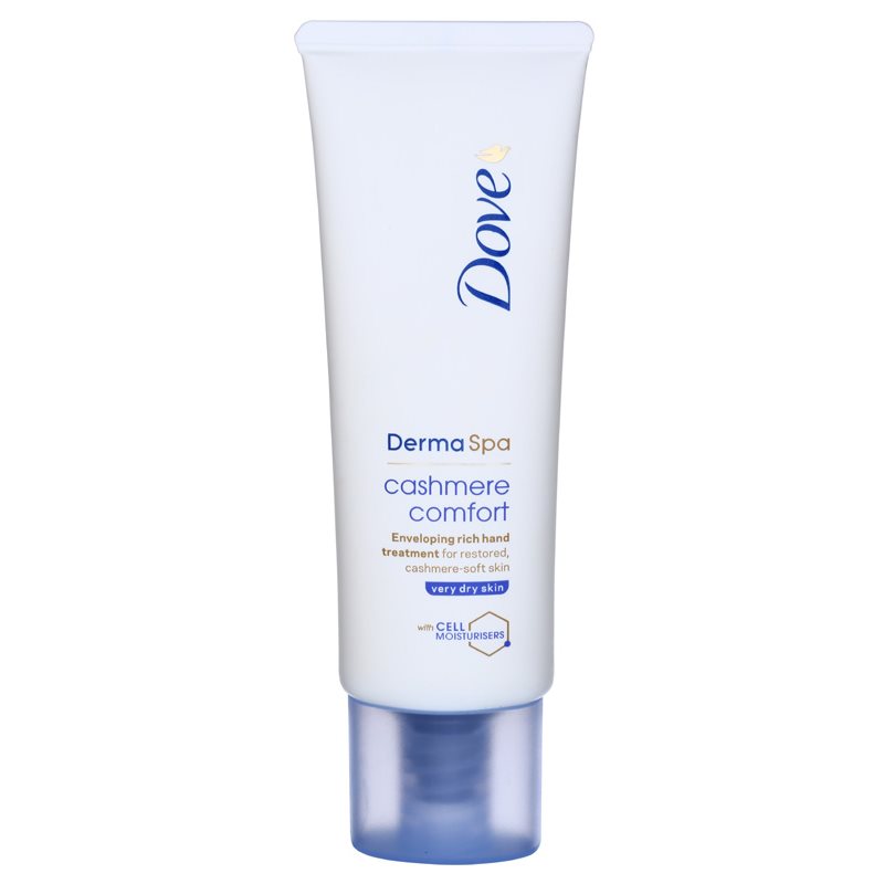 Dove DermaSpa Cashmere Comfort, crème réparatrice mains pour une peau