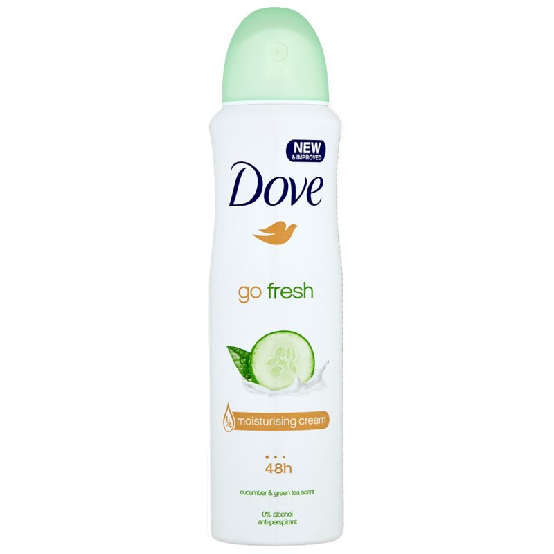 Dove Go Fresh Fresh Touch, déodorant antitranspirant en spray 48h