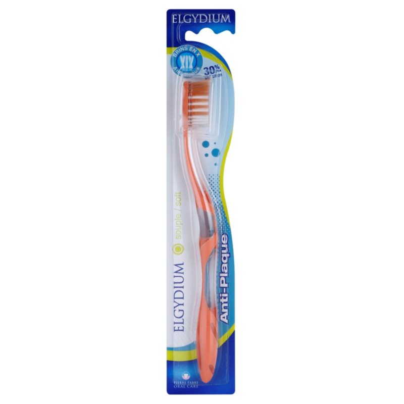 ELGYDIUM ANTI-PLAQUE Toothbrush Soft | notino.co.uk