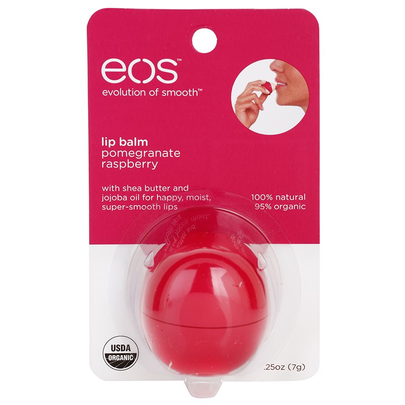EOS POMEGRANATE RASPBERRY балсам за устни enzo.bg