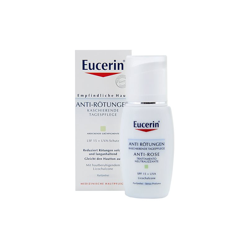 Eucerin Anti-Redness, crema facial para pieles sensibles ...