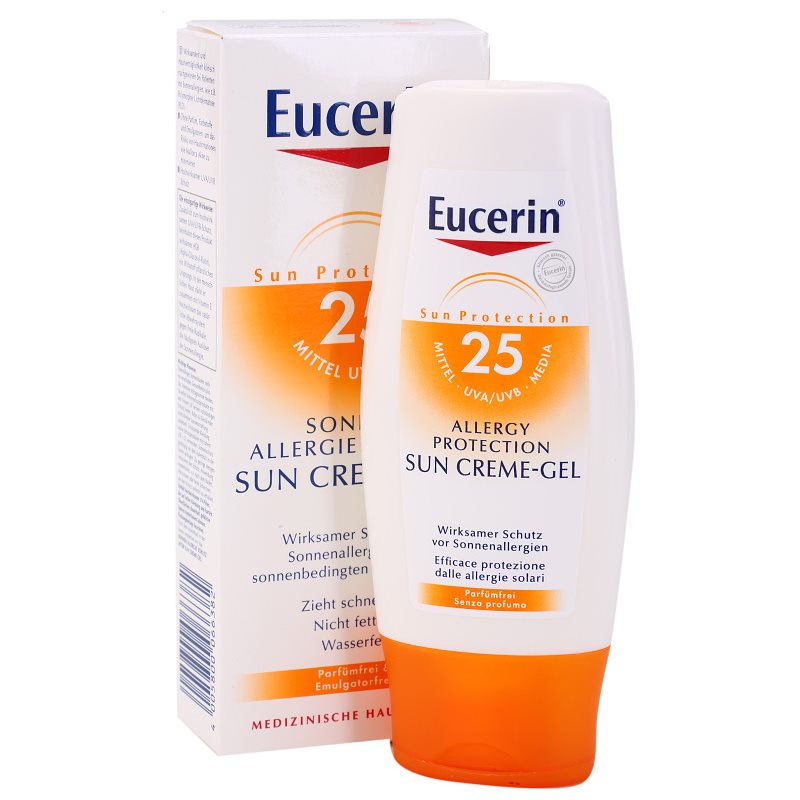 EUCERIN SUN Gel Cream Sunscreen for Sun Allergies SPF 25 | notino.co.uk