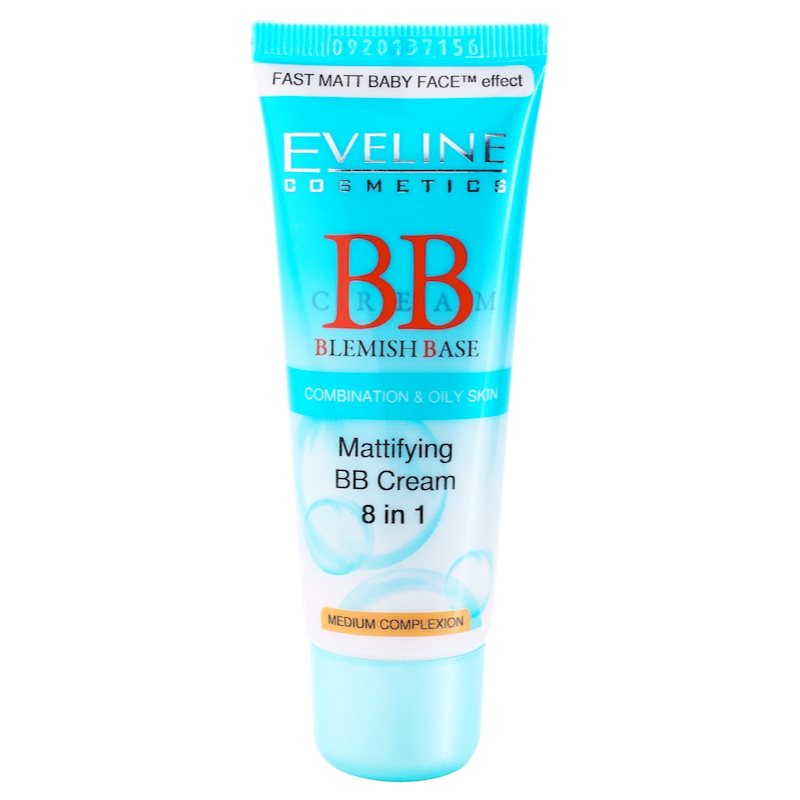 EVELINE COSMETICS BB CREAM crema BB matificante 8 en 1 | notino.es