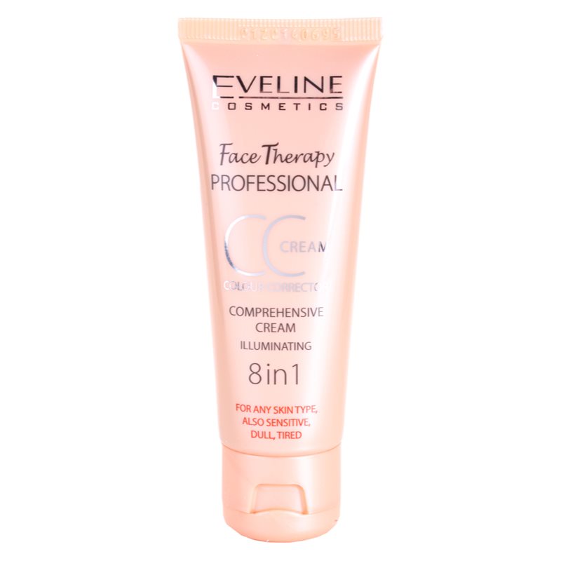 Eveline Cosmetics Face Therapy Brightening Cc Cream 8 In 1 Uk 