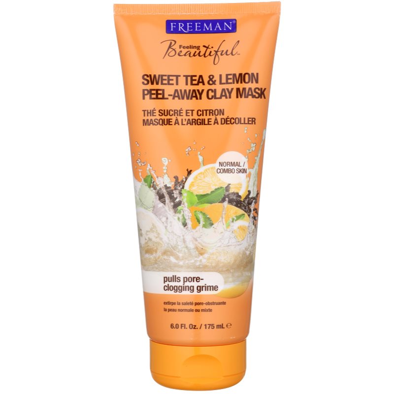 Freeman peel off clay mask sweet tea and lemon