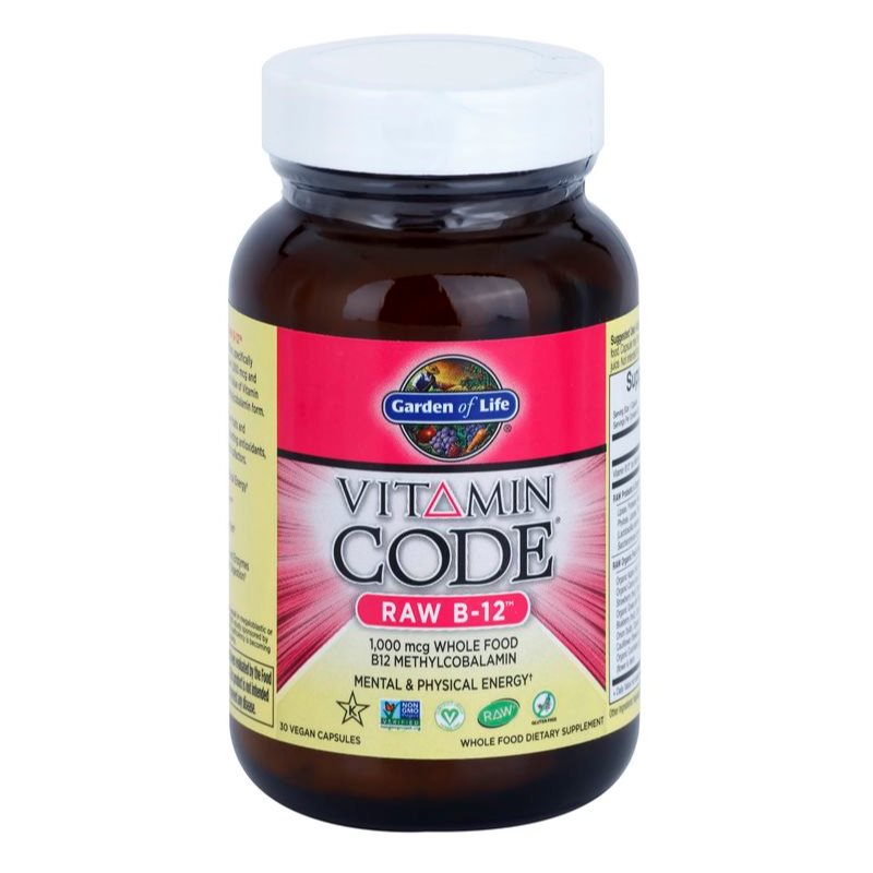 GARDEN OF LIFE VITAMIN CODE doplněk stravy vitamín B12 GARDEN OF LIFE VITAMIN CODE doplněk stravy vitamín B12