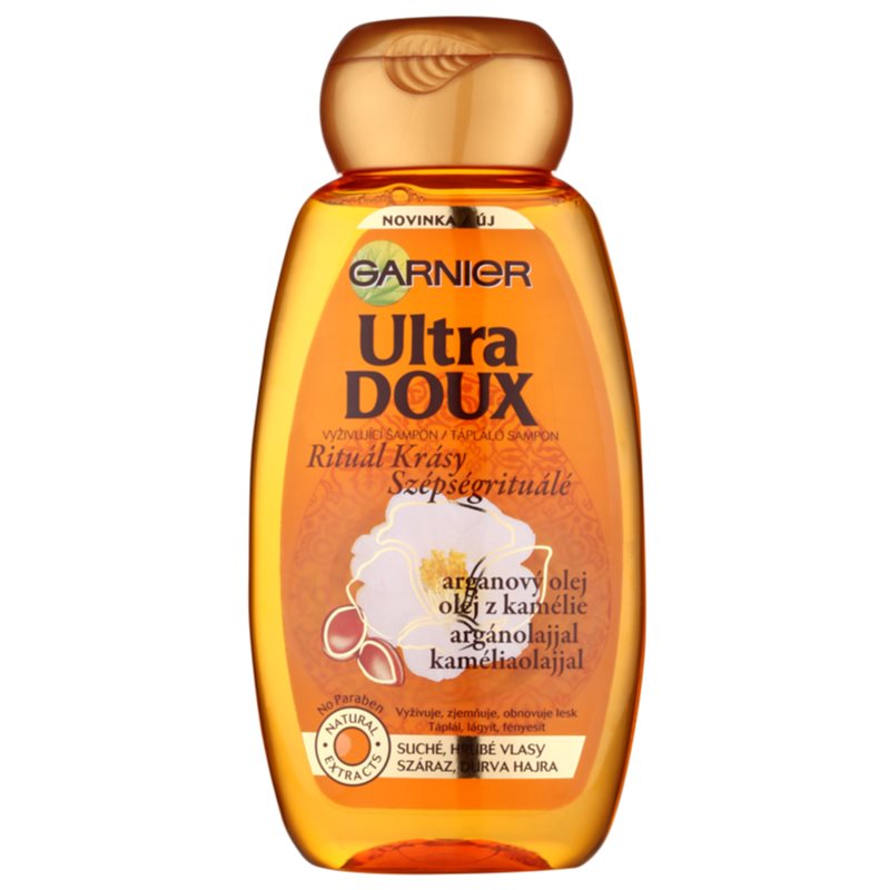 Garnier ultra doux, nourishing shampoo for dry and coarse hair | notino