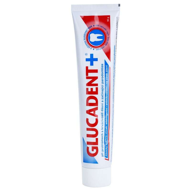 Glucadent +, Toothpaste Against Gum Bleeding and Periodontal Disease