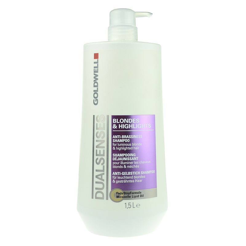 Goldwell Dualsenses Blondes & Highlights, AntiBrassiness Shampoo For