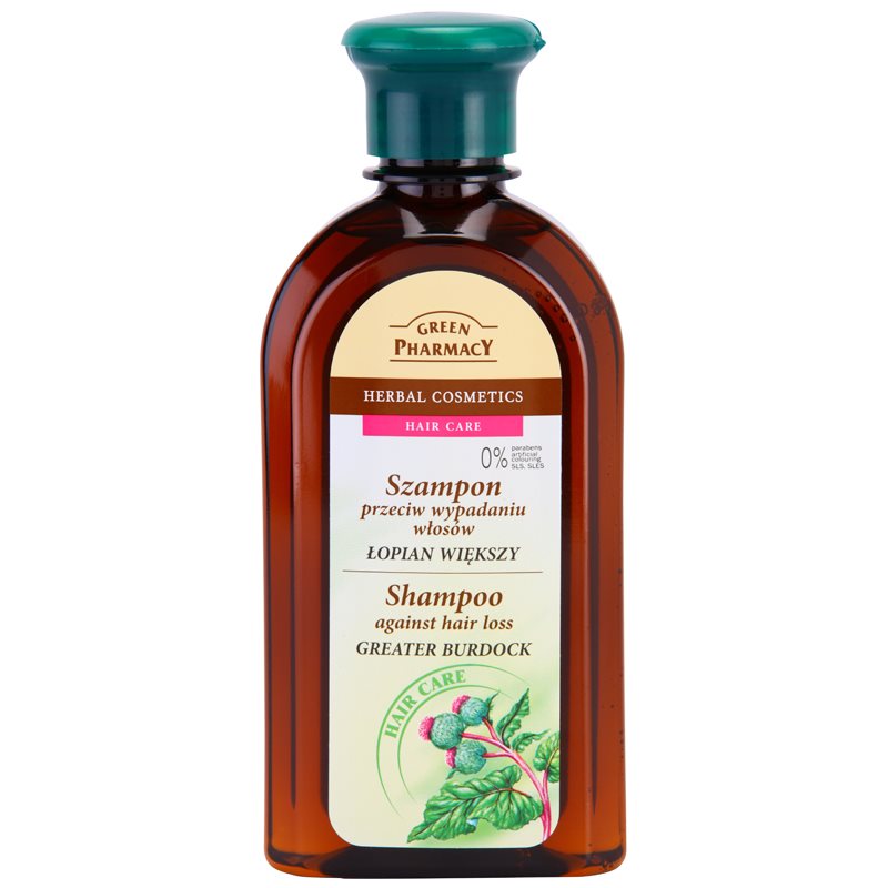 Green Pharmacy Hair Care Greater Burdock, Shampoo To Treat Losing Hair