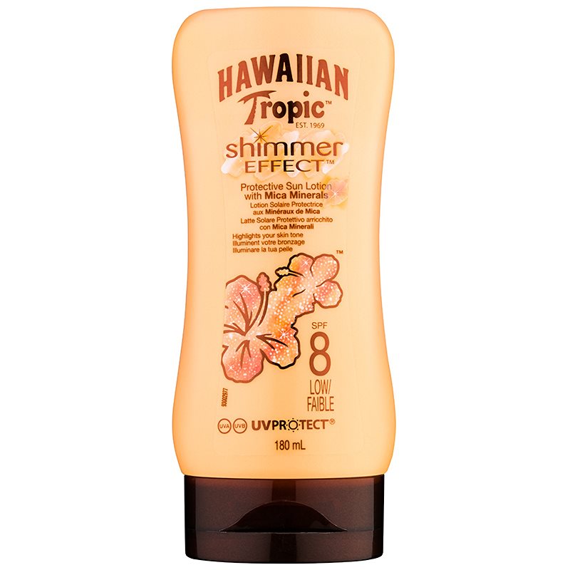 HAWAIIAN TROPIC SHIMMER EFFECT lait solaire SPF 8 notino.fr