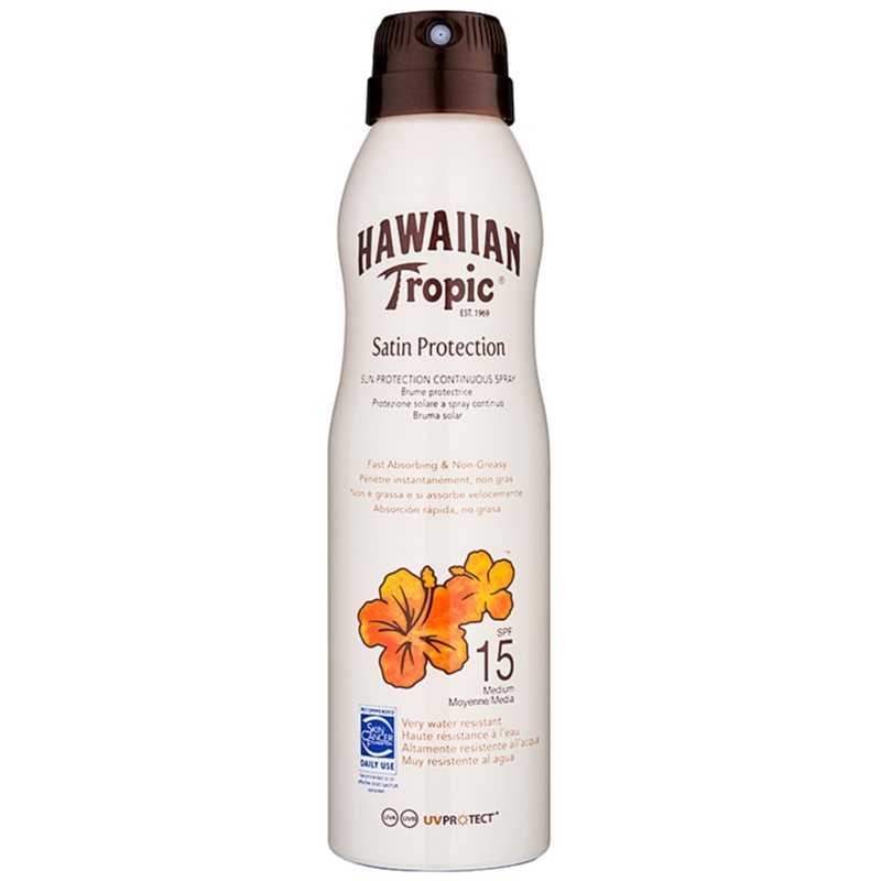HAWAIIAN TROPIC SATIN PROTECTION Sun Spray SPF 15 | notino.co.uk