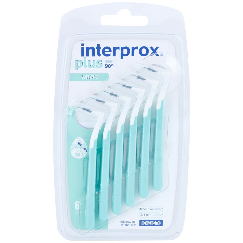 INTERPROX PLUS 90° MICRO Interdental Brushes 6 pcs | notino.co.uk