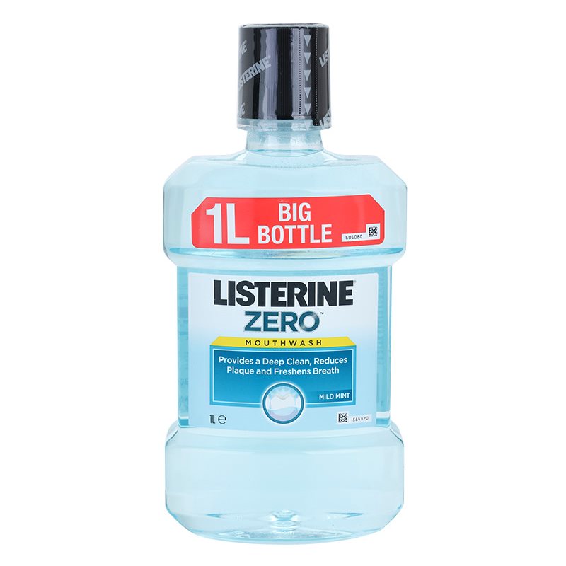 LISTERINE ZERO bain de bouche sans alcool notino.fr