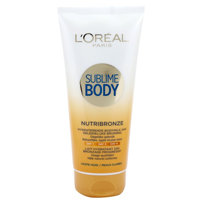 L'Oréal Paris BodyExpertise Nutri Bronze, Hydrating Body Lotion With