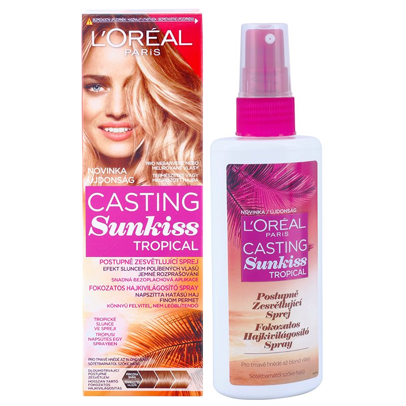 Loréal Paris Casting Sunkiss Tropical Lightening Spray For Natural