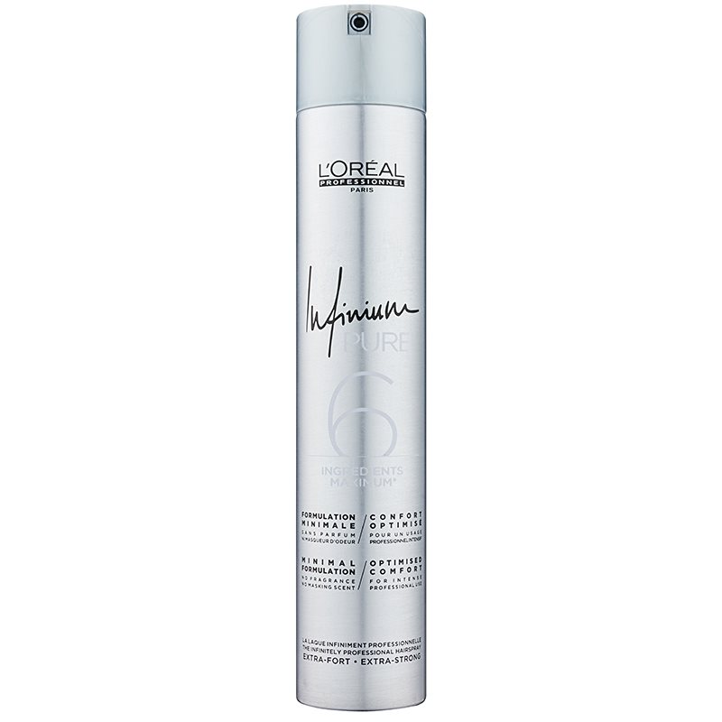L'Oréal Professionnel Infinium Pure, Hypoallergenic Hair Spray With