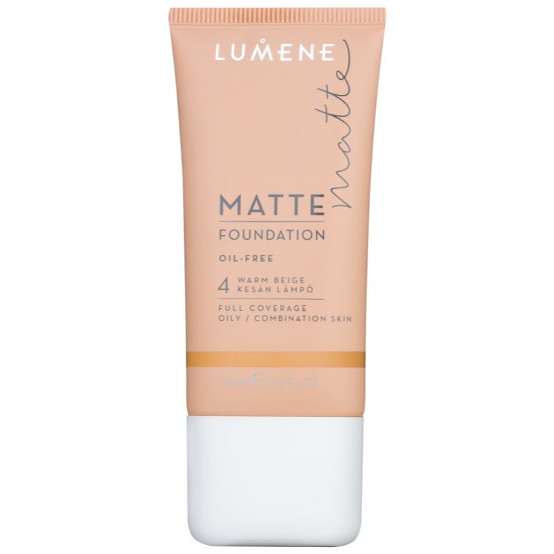 Lumene Nordic Chic Matte Control, Full Coverage Matte Finish Foundation ...