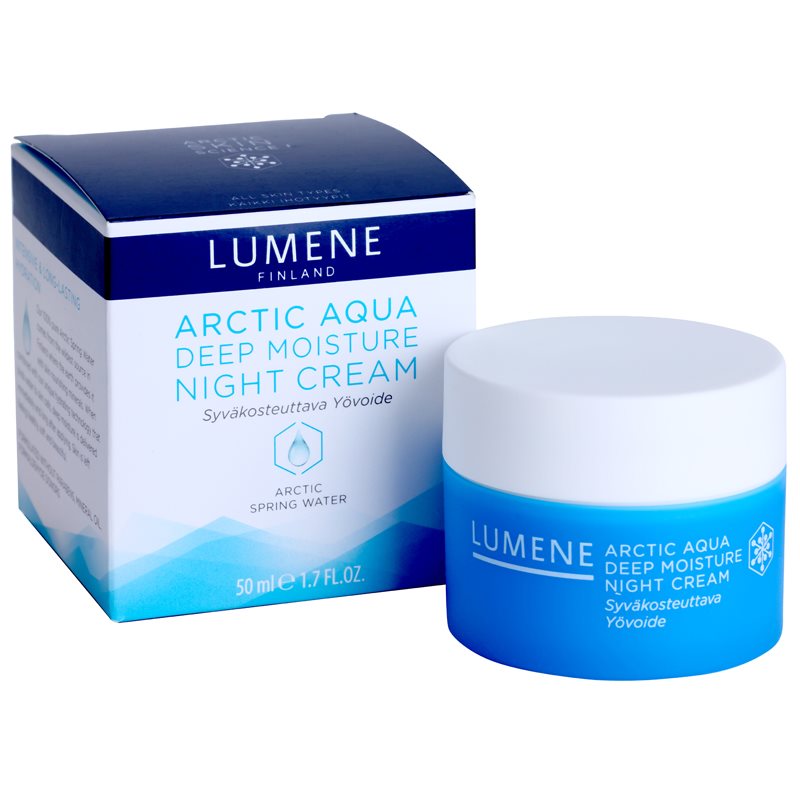 lumene arctic aqua night cream lumene arctic aqua night cream