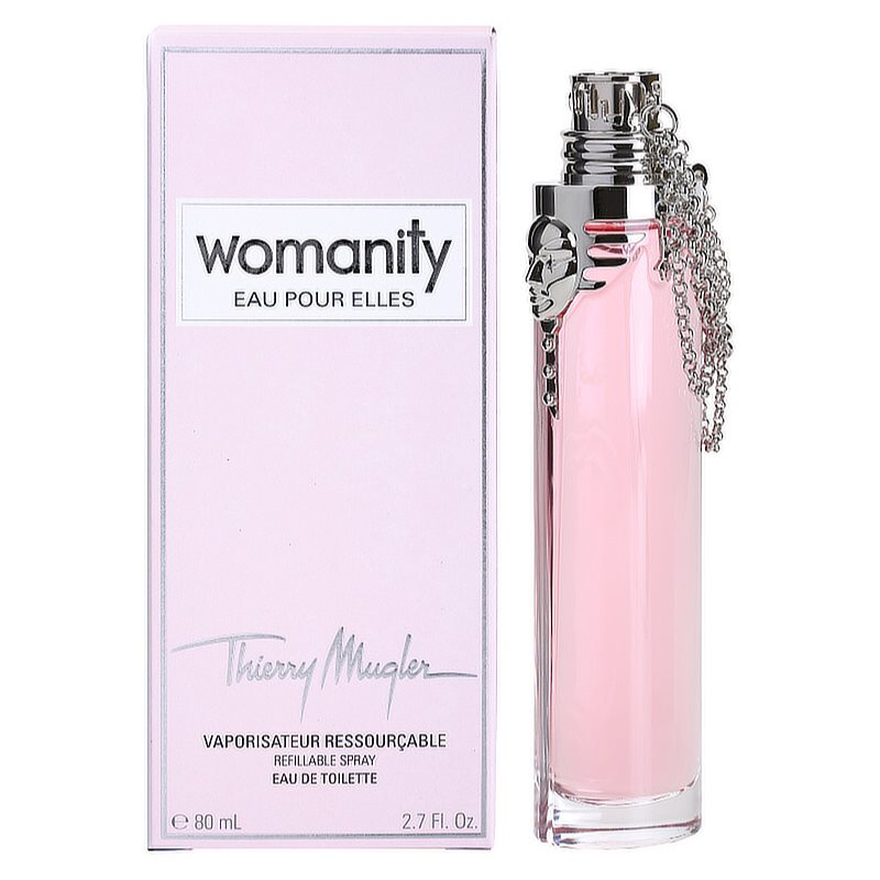 Mugler Womanity Eau pour Elles, Eau de Toilette for Women 80 ml