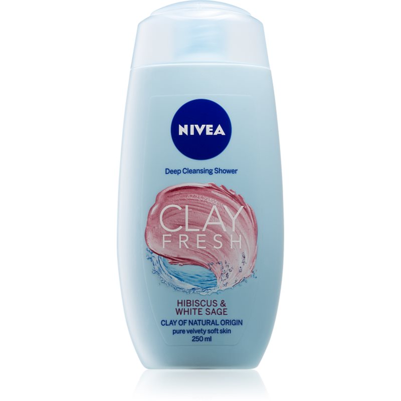 Nivea Clay Fresh Hibiscus White Sage Gel De Dus Cu Argila Notinoro