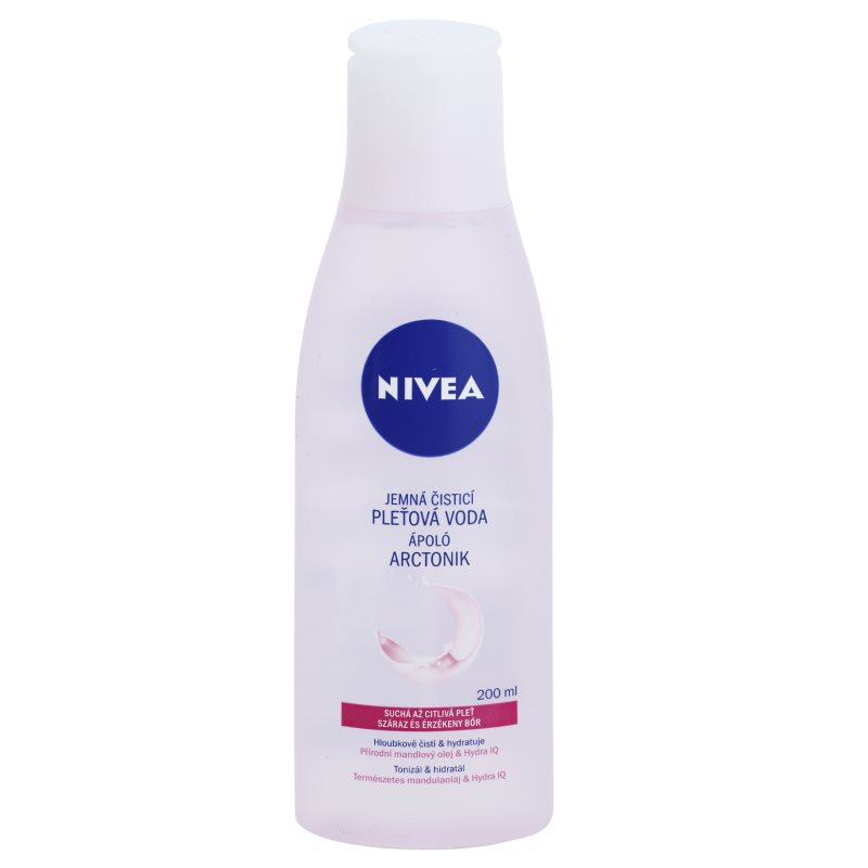 Nivea Aqua Effect, Soothing Cleansing Facial Water For Sensitive Dry