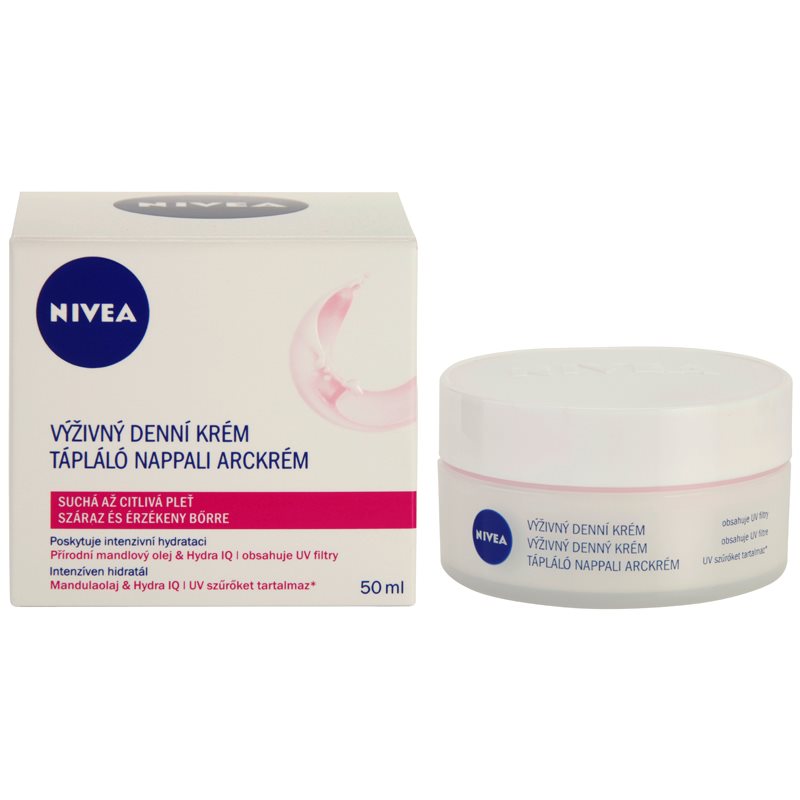 Nivea Face Nourishing Day Cream For Dry And Sensitive Skin Uk