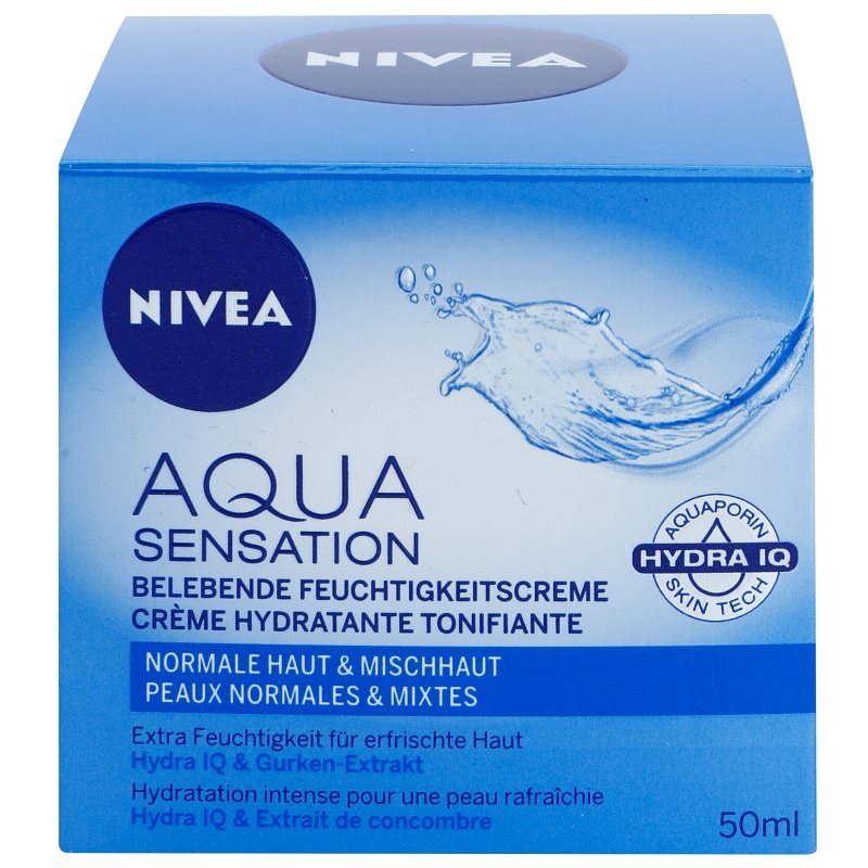 Nivea visage aqua sensation, hidratáló nappali krém normál és ... Nivea hidratáló nappali arckrém