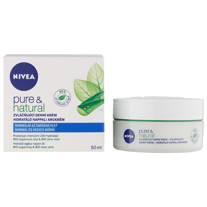 Nivea visage pure & natural, hidratáló nappali krém normál és ... Nivea hidratáló nappali arckrém