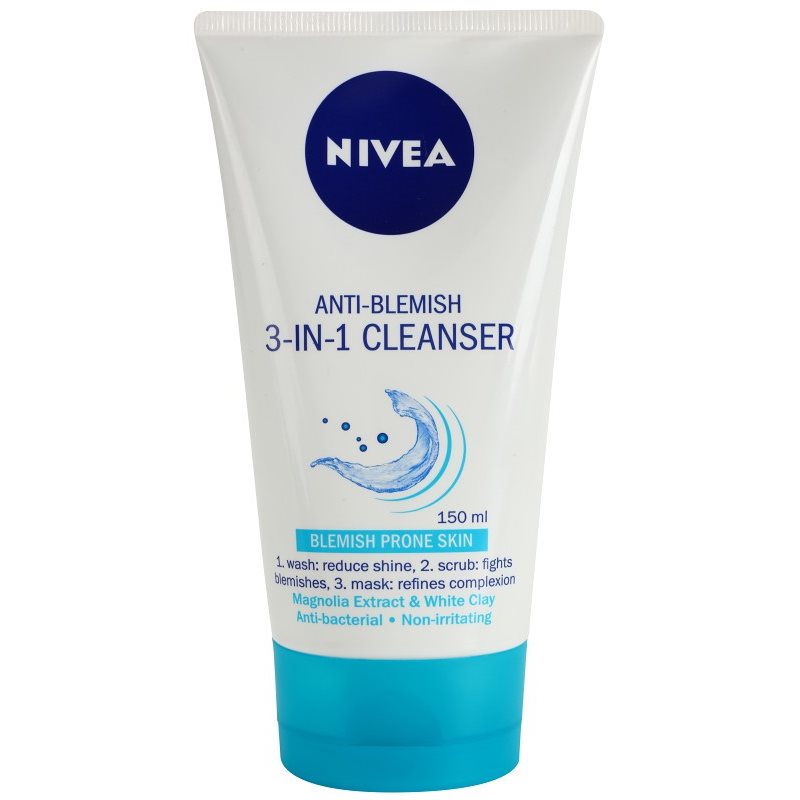 NIVEA VISAGE PURE EFFECT Cleansing Cream 3 In 1 notino.co.uk