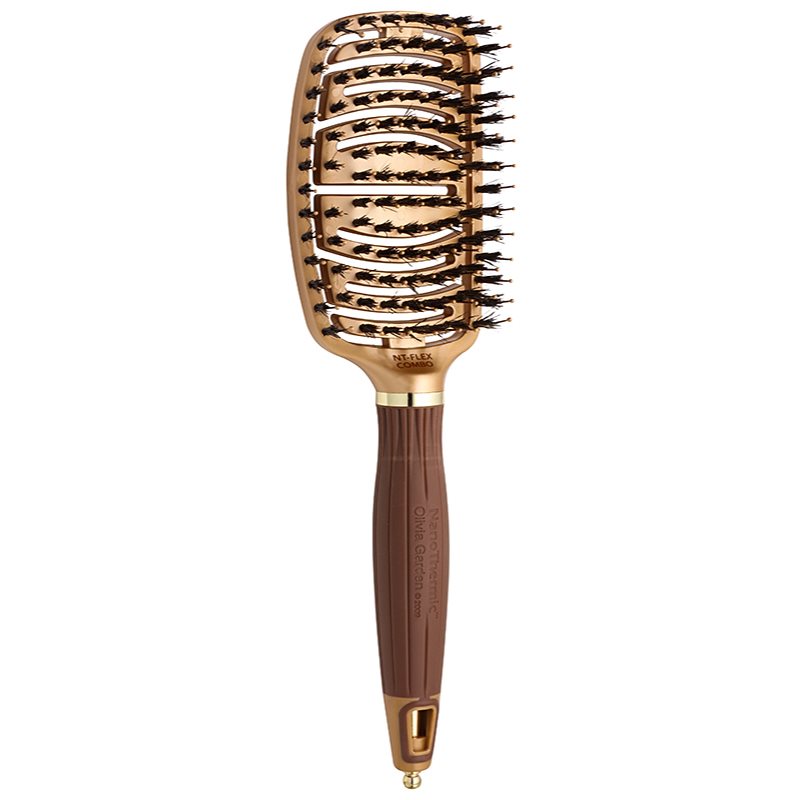 Olivia Garden NanoThermic Ceramic + Ion Flex Collection, Hair Brush