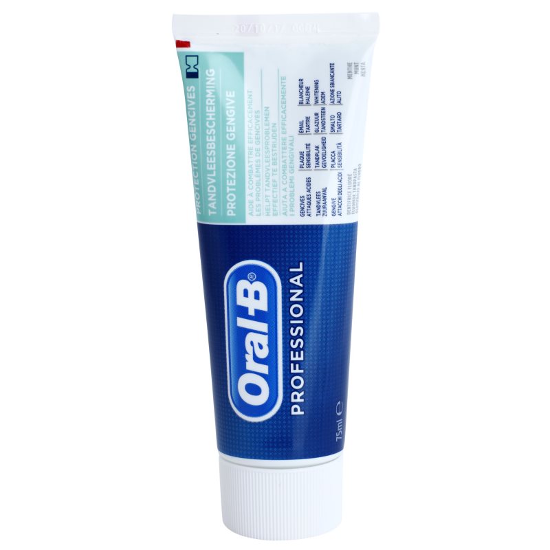 Oral B Professional Gum Protection, Toothpaste For Protection Of Teeth ...