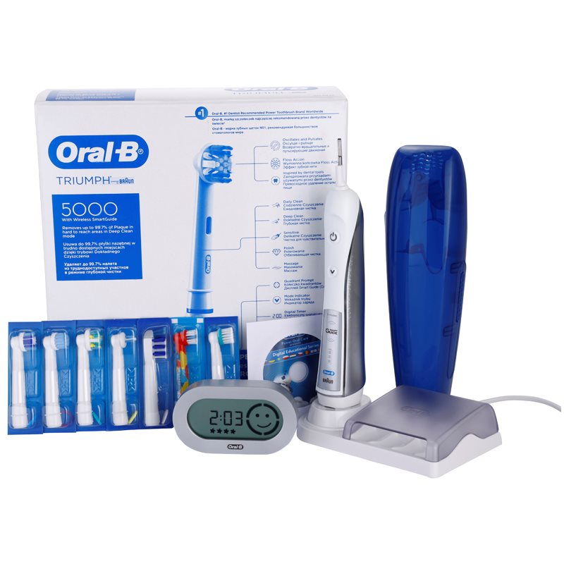 ORAL B TRIUMPH 5000 D34.575.5X Electric Toothbrush | notino.co.uk