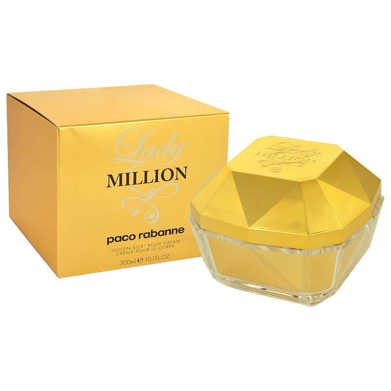 Paco Rabanne Lady Million, Body Cream for Women 300 ml notino.co.uk