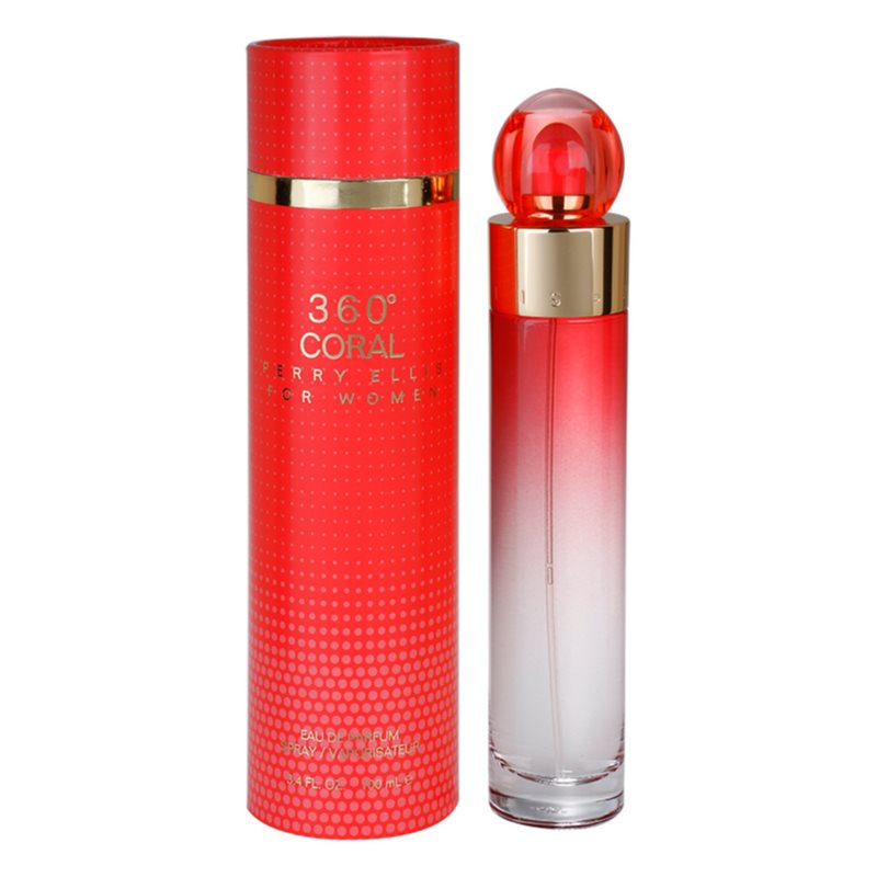 Perry Ellis 360° Coral, Eau de Parfum for Women 100 ml | notino.co.uk