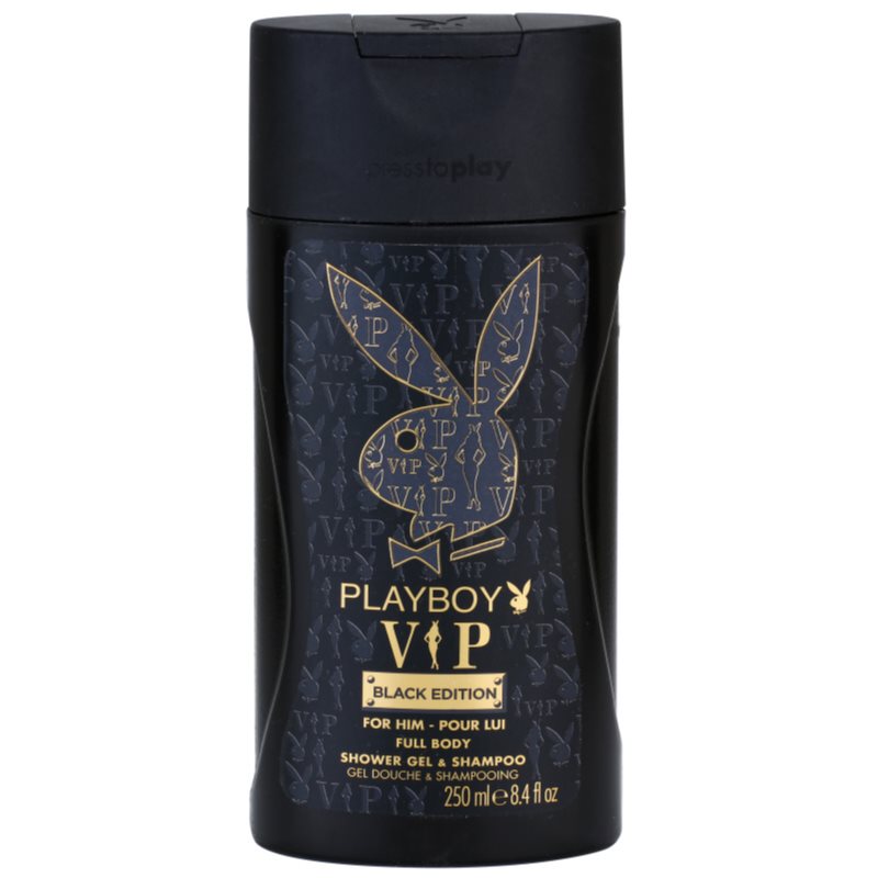 Playboy VIP Black Edition, Shower Gel for Men 250 ml | notino.co.uk