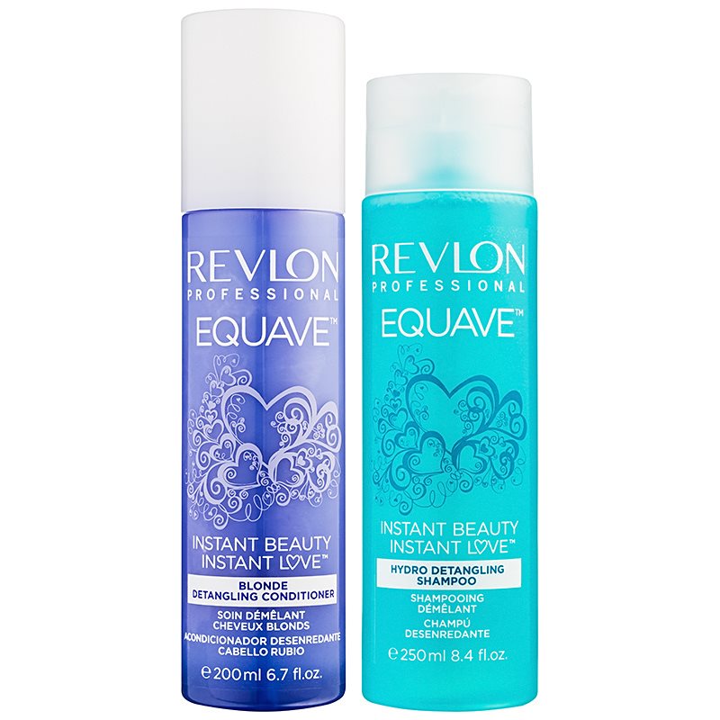 REVLON PROFESSIONAL EQUAVE BLONDE coffret cosmétique I REVLON PROFESSIONAL EQUAVE BLONDE coffret cosmétique I