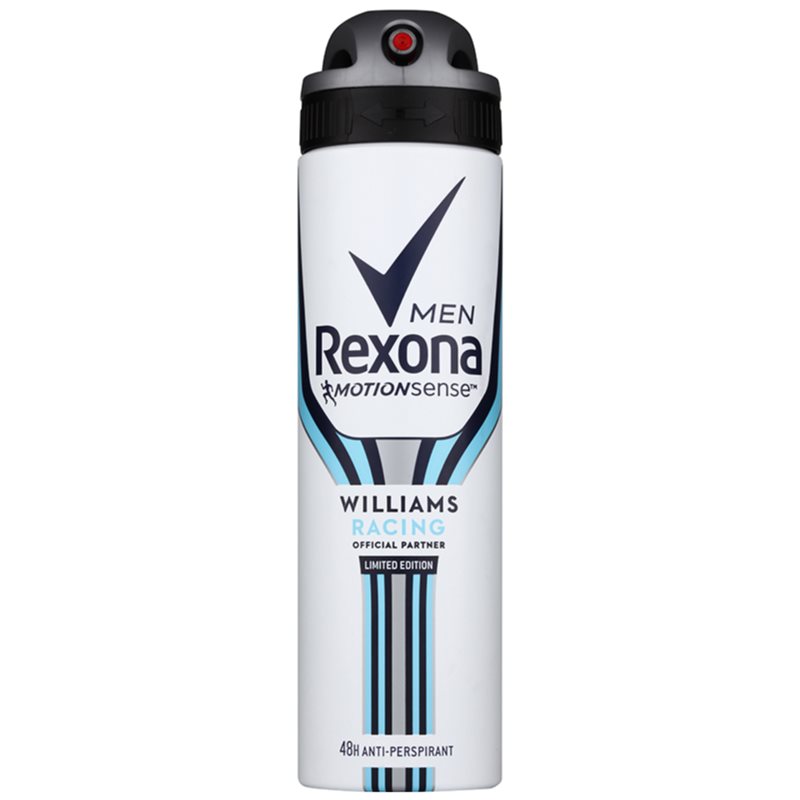 Rexona Williams Racing Limited Edition, Antiperspirant Spray For Men ...