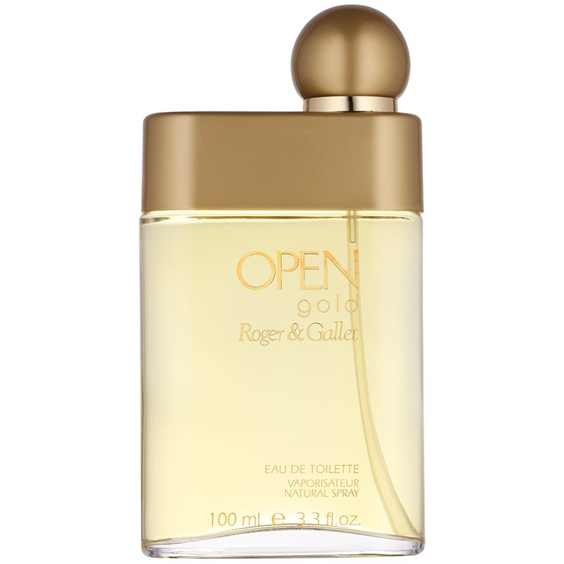 Roger & Gallet Open Gold, eau de toilette pour homme 100 ml notino.fr