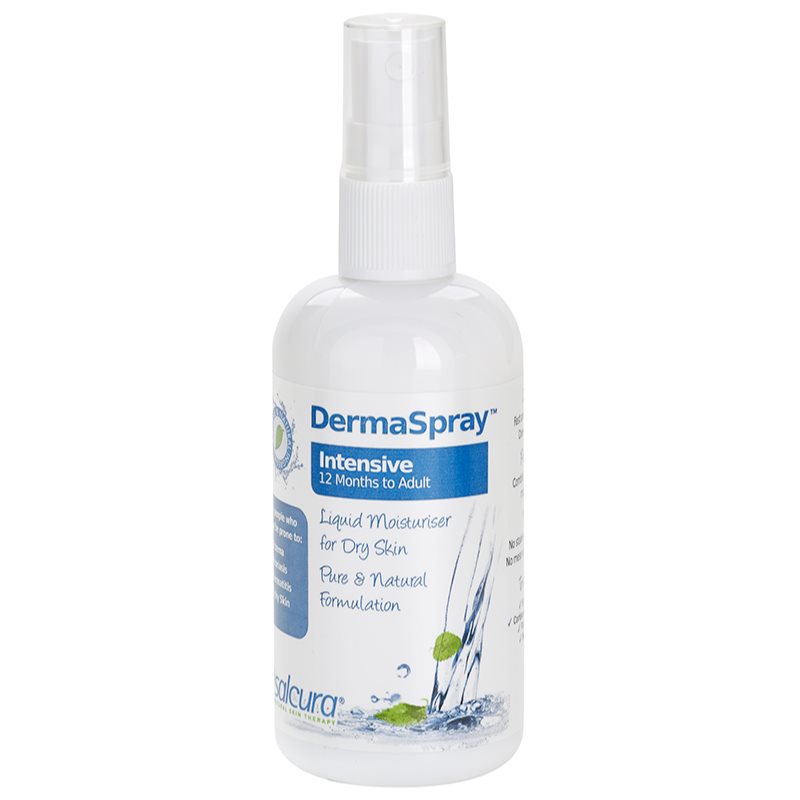 Salcura DermaSpray Intensive, Spray für trockene und juckende Haut die zu Schuppenflechte neigt
