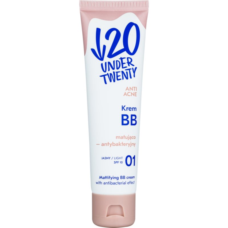 Крем under twenty ВВ 02. Under twenty BB. Under twenty Mattifying Antibacterial BB Cream (60ml). 20 Under twenty Anti acne отзывы.